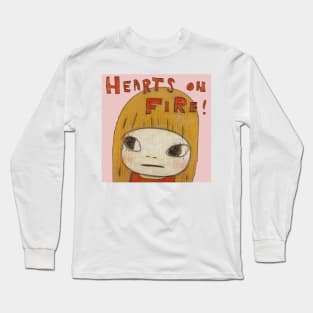 heaters on fire Long Sleeve T-Shirt